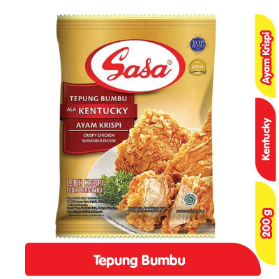 

Sasa Tepung Bumbu Ala Kentucky Ayam Krispi 200 g