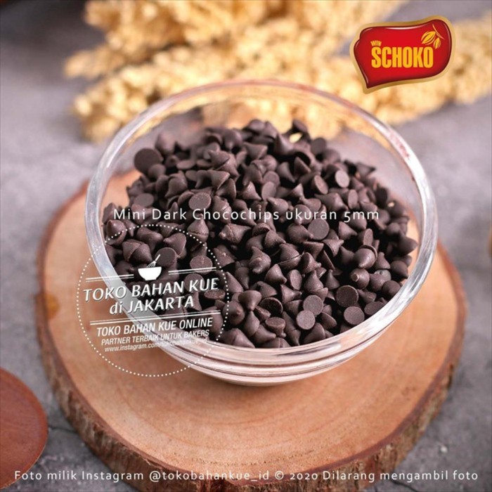 

Schoko Compound MINI Choco Chips 1kg Chocochips Mini Chocolate Chip