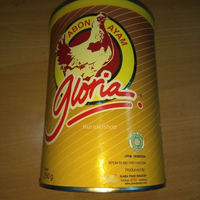 

ABON AYAM GLORIA 250 GRAM