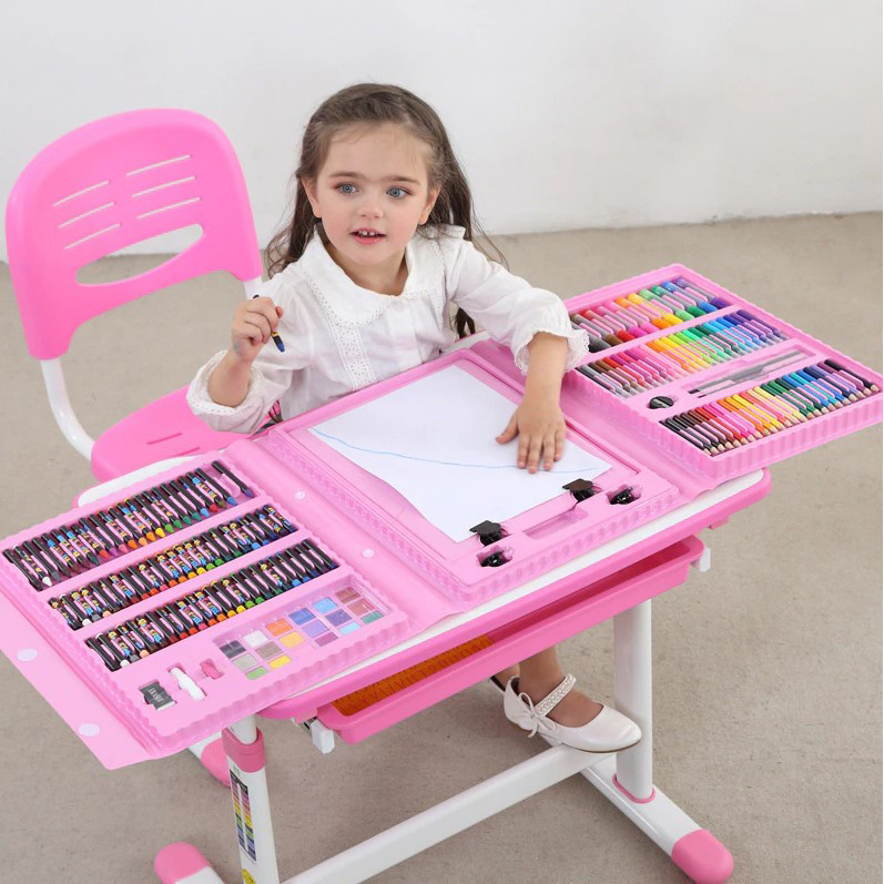 

ZFK Super Mega Set Alat Mewarnai Anak Colorful Children 208 PCS - ZF208 Original 99 Square