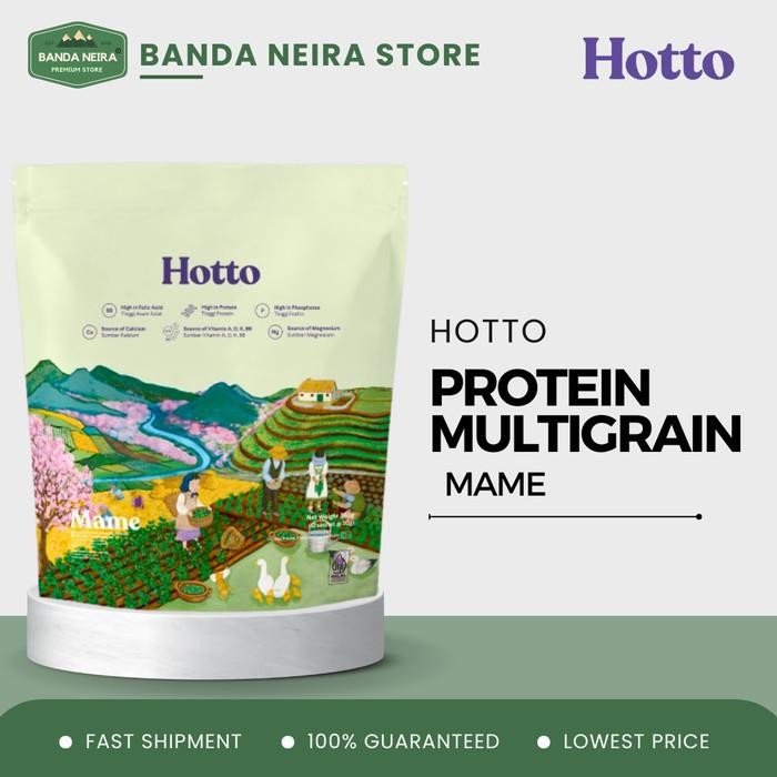 

Hotto Mame Protein Multigrain With Edamame / Superfood Pengganti Makan Termurah 100 % Original