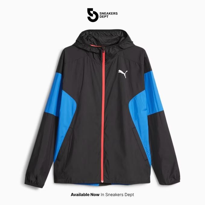 Promo Jaket Pria Puma Run Lightweight Jacket 52404151 Original