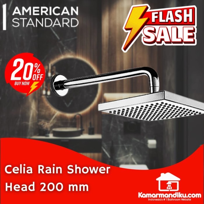 American Standard Acacia Rain Shower Head 200 mm