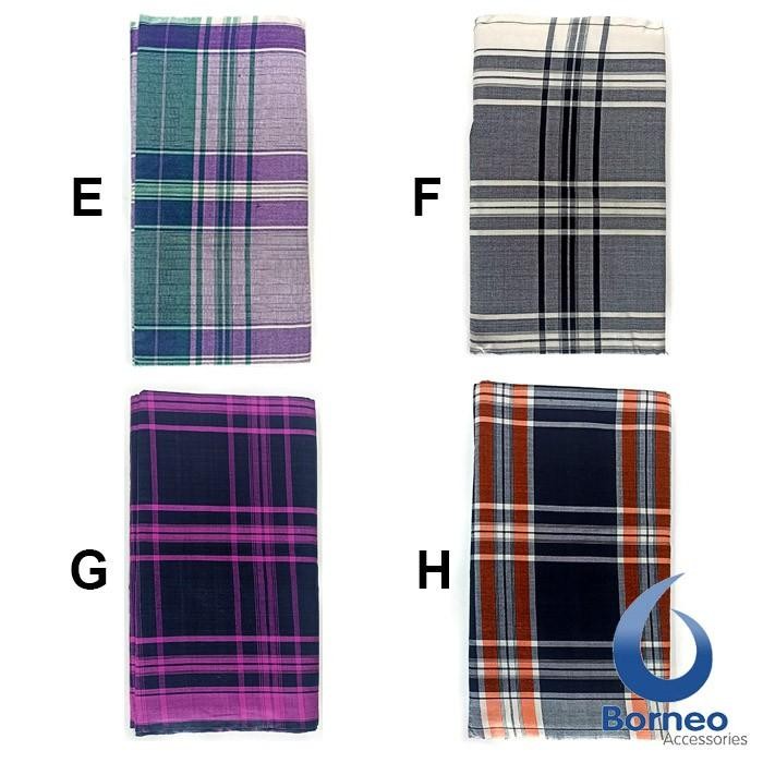 Sarung Tenun Asli Samarinda Motif Belang Hatta Terbaru 100 % Original