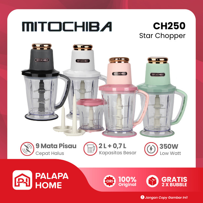 CHOPPER MITOCHIBA CH 250 MITO CHOPER CH250 COPER COOPER COPPER BLENDER