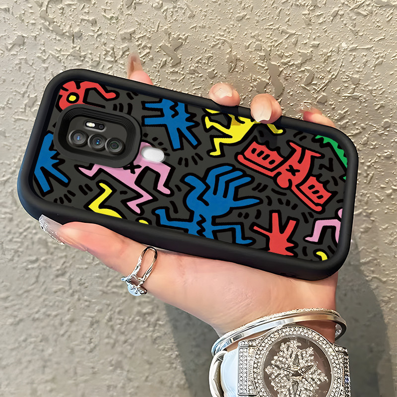 Casing Hp OPPO A5 2020 A9 2020  A57 2022 A77 A2022 A57s A57e A77s Case kasingg Cesing ponsel boneka 