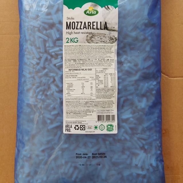 

Hredded Mozzarella Cheee 1G. Eju Parut Halal