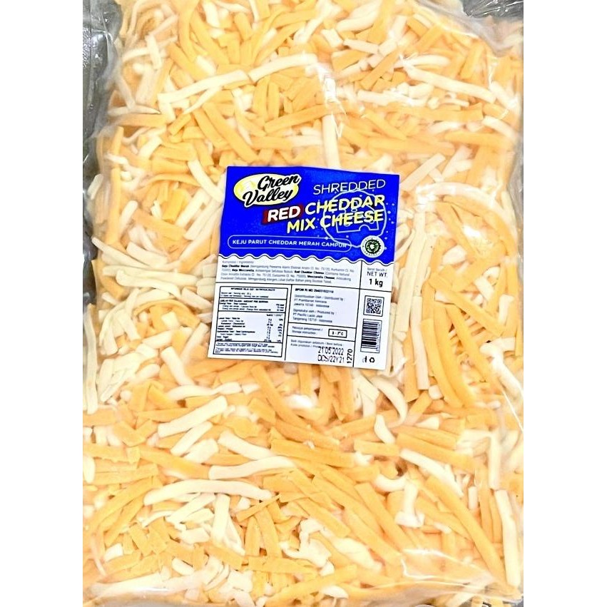 

Repa Green Valley Hredded Red Cheddar Cheee Mozzarella Gr