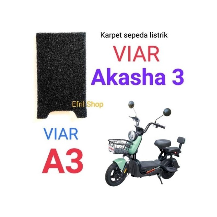 TERBARU Karpet Sepeda Motor Listrik Viar Akasha 3 Viar A3