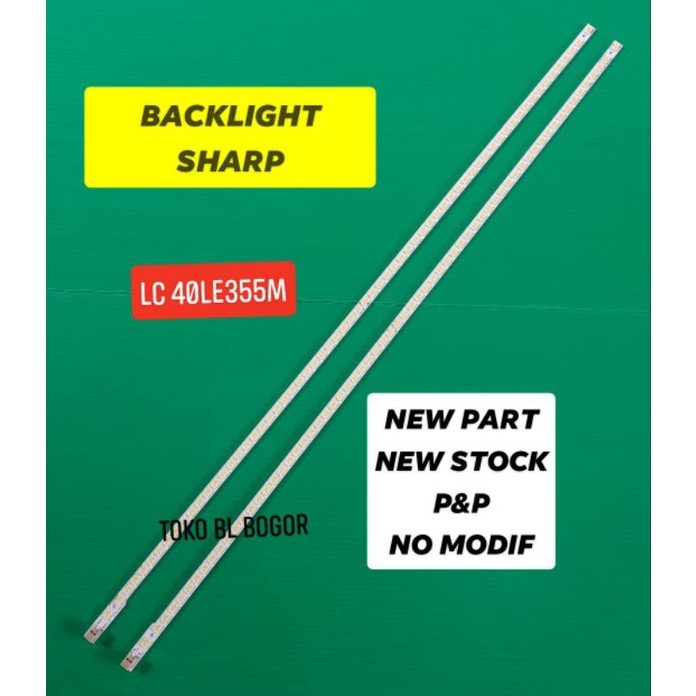 LAMPU LED BL BACKLIGHT TV SHARP 40LE355 40LE355M LC-40LE355M