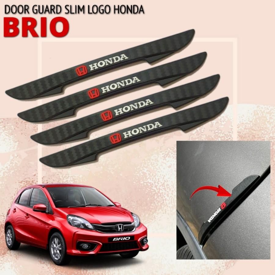 Door Guard Slim Carbon With Logo Mobil Brio Satya