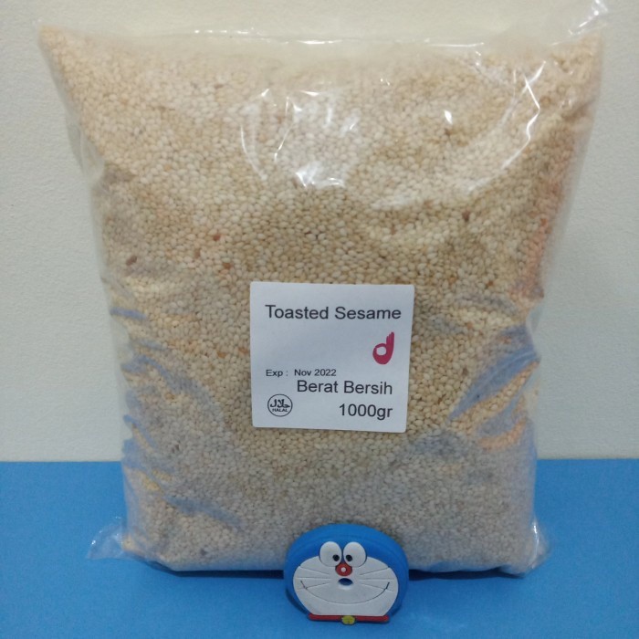 

Wijen Sangrai 1 kg / Toasted Sesame Seeds 1000 gram