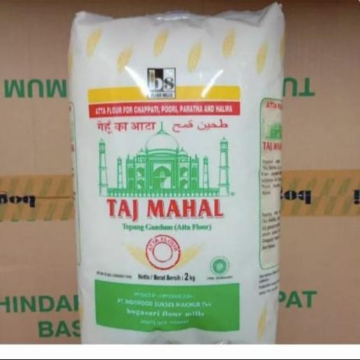 

TAJMAHAL WHEAT FLOUR / TEPUNG GANDUM TAJ MAHAL / 2 KG
