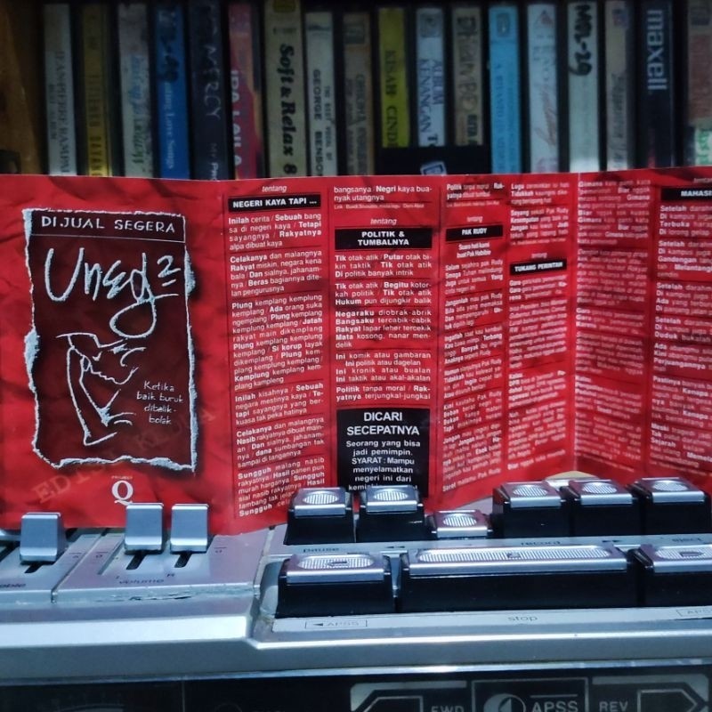 Kaset Pita - Uneg Uneg - Radio Tape - Kaset - Radio - Pemutar Kaset