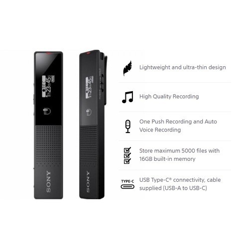 SONY ICD TX660 VOICE RECORDER DIGITAL / PEREKAM SUARA SONY ICD-TX660