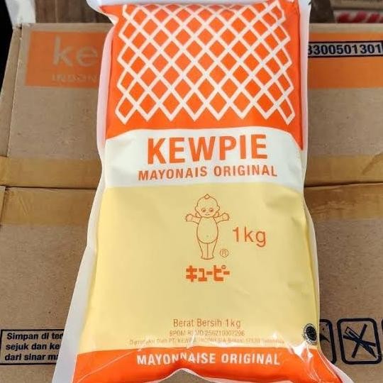 

Kewpie Mayonnaise Original 1 kg Dus isi 6 Bungkus