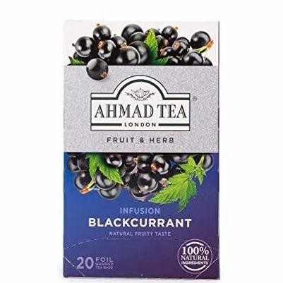 

Ahmad Tea Blackcurrant infusion 20s - 36 gram TERLARIS