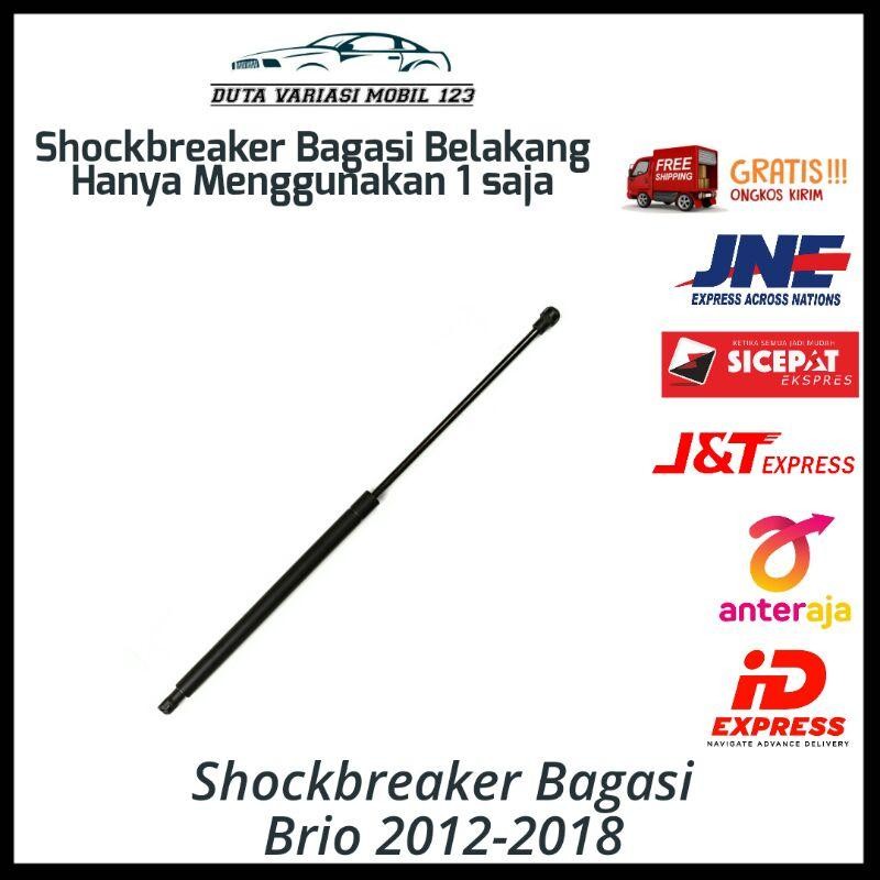 Shockbreaker Shock Breaker Hidrolik Bagasi Belakang Brio 2012 2013 2014 2015 2016 2017 2018