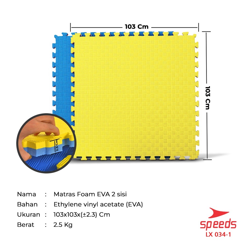 Speeds Matras Evamat Matras Beladiri Taekwondo Karate Matras Matras Eva Puzzle Beladiri Matras Arena