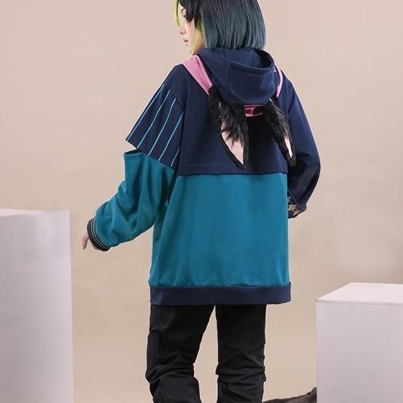Murah Tighnari Genshin Impact Jacket Cosplay Cosplayer Jaket Anime Games