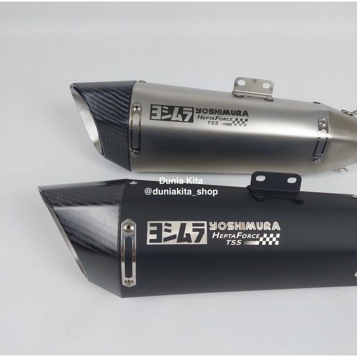 Knalpot Yoshimura Hepta Force Tss New 100 % Original