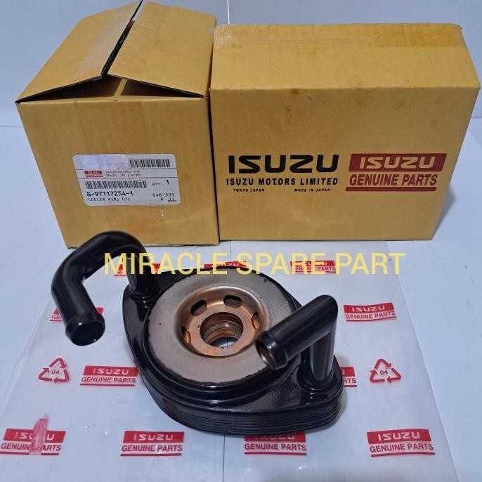 OLI COOLER OIL COOLER ISUZU PANTHER LAMA PANTHER 2.5 4JA1 ORIGINAL QUALITY