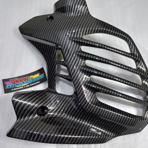 Variasi Cover Tutup Tameng Radiator Motor Nmax Old Carbon Original