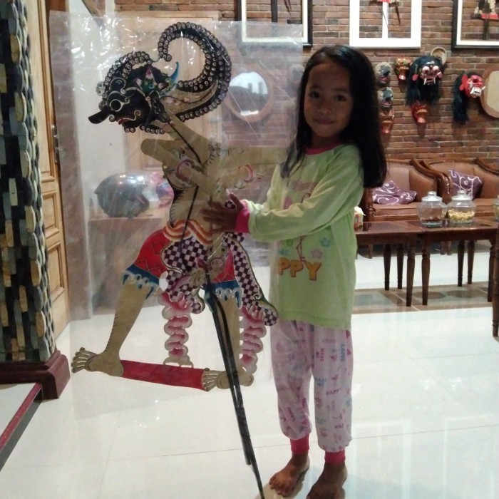 wayang kulit bima werkudoro raksasa