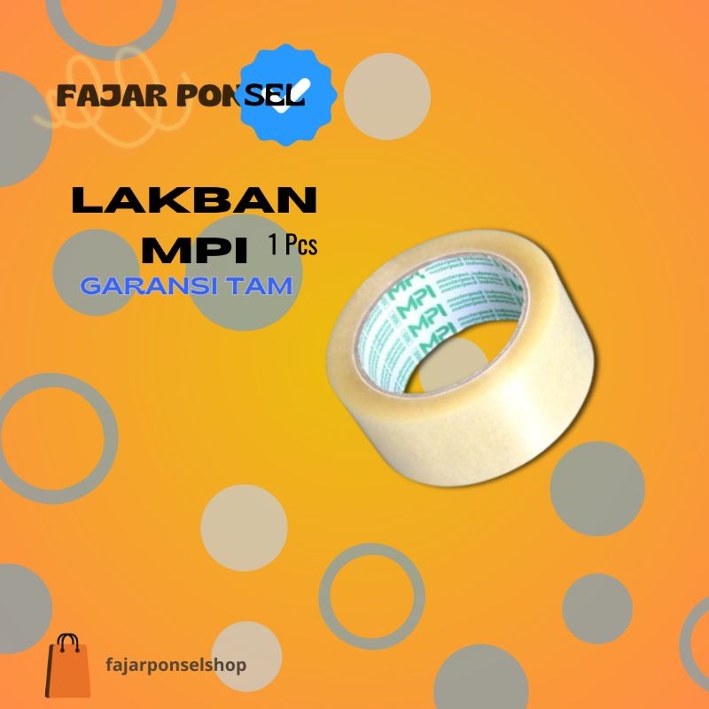 

Lakban MPI 45mm x 100yard 1pcs