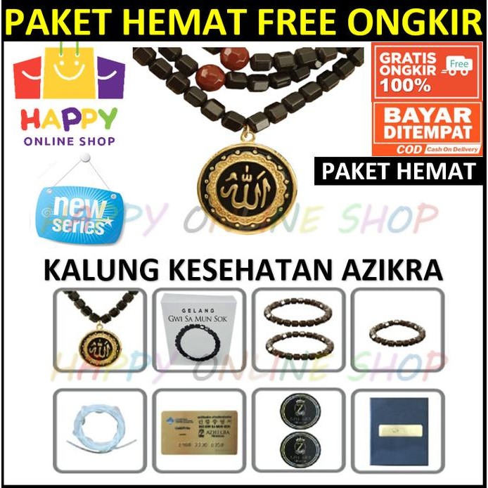 Azhikra - Azikra Kalung Kesehatan - Tasbih Azikra - Original TERLARIS