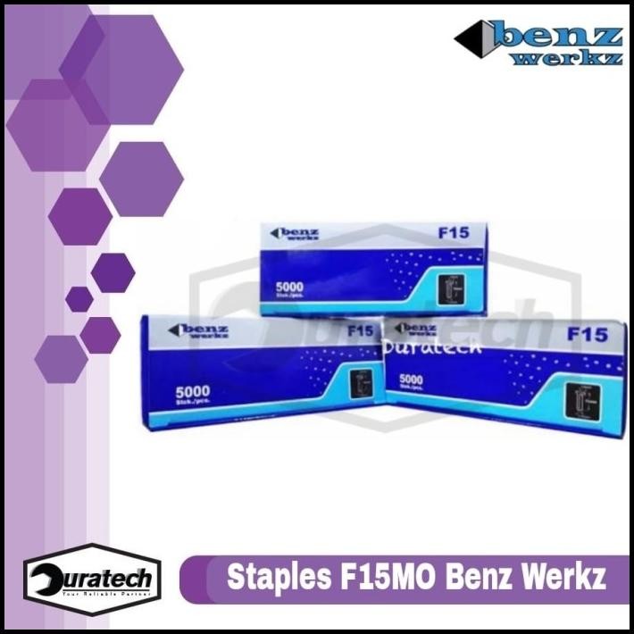 

Industrial Staples F15Mo / Isi Staples Tembak Angin / Paku Mabel Benz