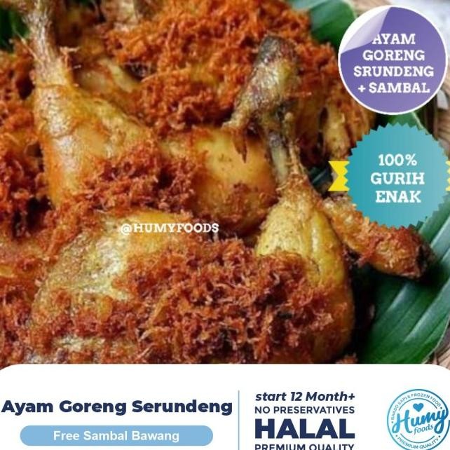 

Ayam Goreng Erundeng Free Ambal Homemade No Mg