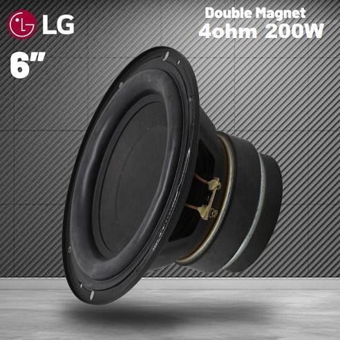 &<&<&<&] Speaker HI-FI 6Inch 200W Audio Subwoofer Double Magnet 4Ohm 6" 200Watt