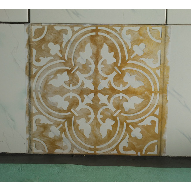 

HOT SALE! stencil lantai 30 x 40 cm / floor stencil / wallpaper