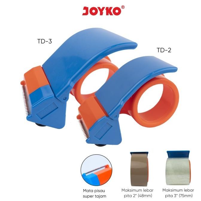 

Tape Cutter Tape Dispenser Pemotong Pita Perekat Joyko TD-2 ~ TD-3