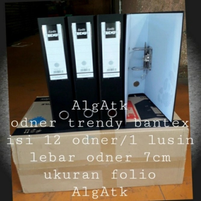 

Odner Trendy Bantex Size Folio Lebar 7cm No Ref 1446 Isi 12 odner
