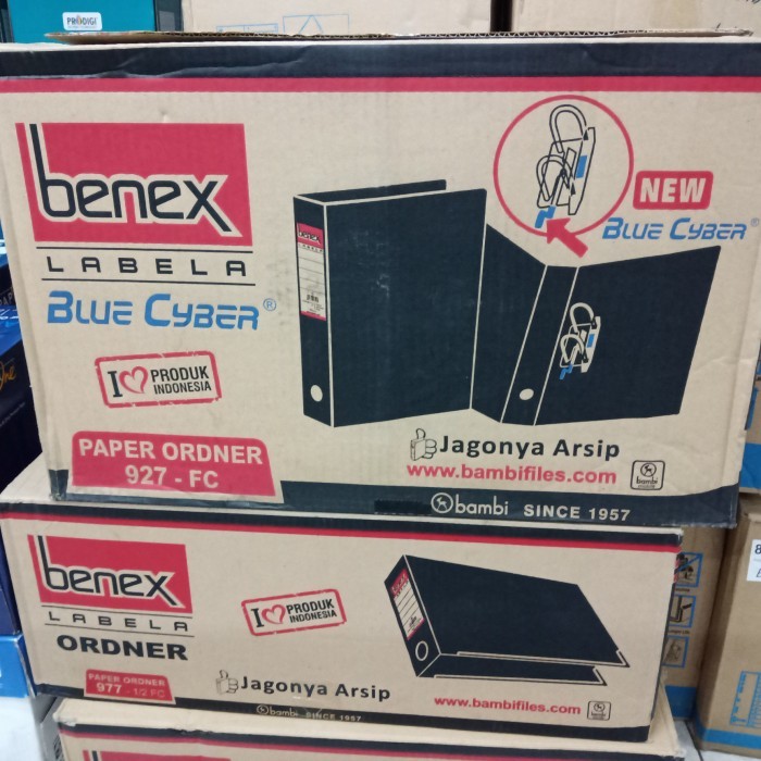 

ODNER BENEX 927 FOLIO 7CM PERBOX ISI 12PCS