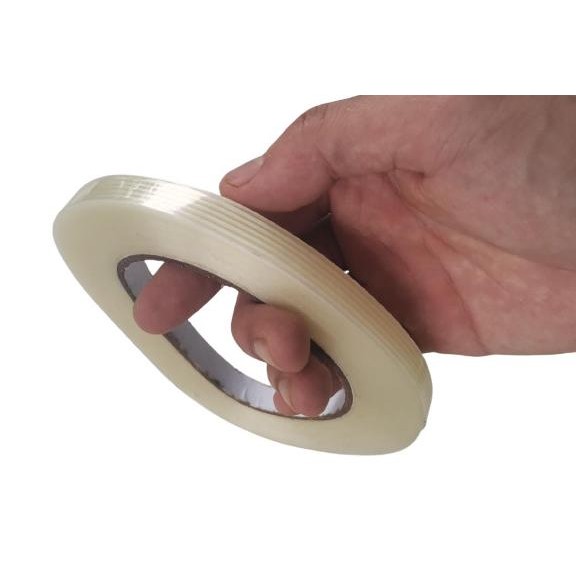 

50meter Filamen Filament Tape Fiberglass solasi serat fiber 10mm 20mm