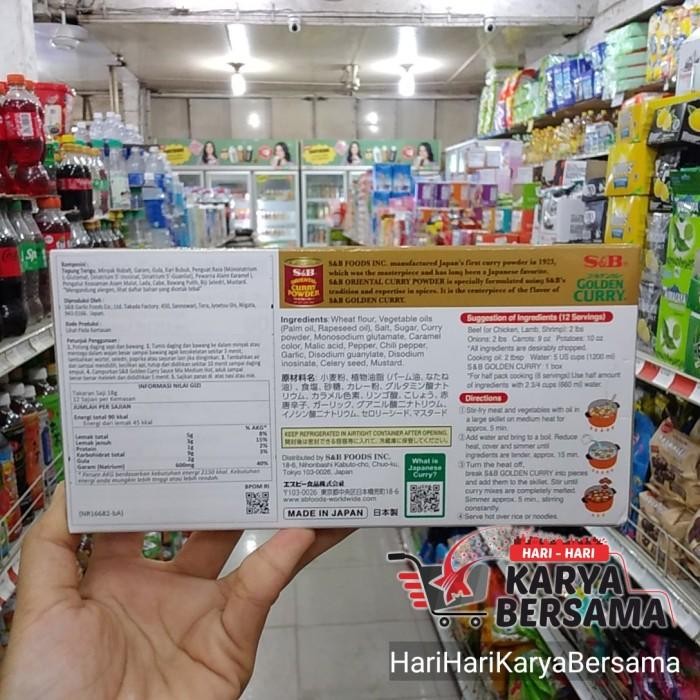 

Bumbu Masak S&B Golden Curry Sauce Mix Medium Hot 220Gr Termurah 100 % Original
