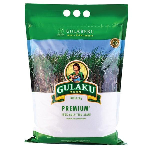 

Gula Pasir Gulaku Premium 5 Kg Termurah 100 % Original