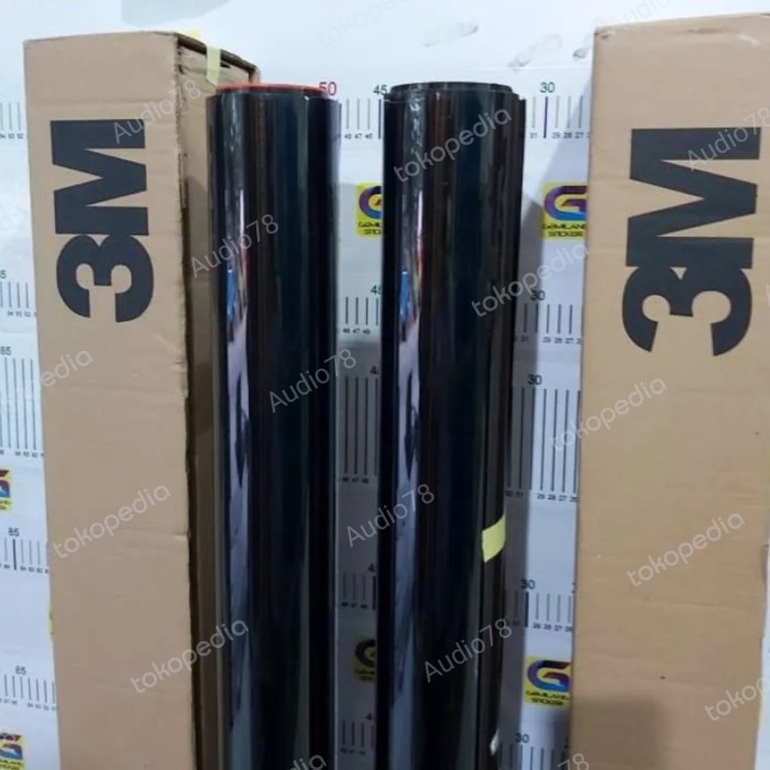 Kaca Film Mobil 3m black beauty, 60%, 30meter