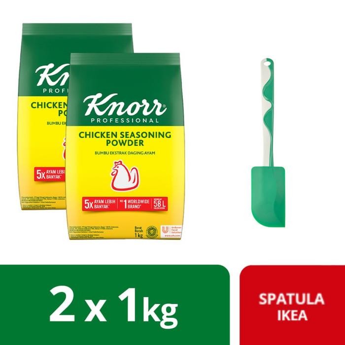 

Knorr Chicken Powder 1Kg (X2) Free Spatula Terbaru 100 % Original
