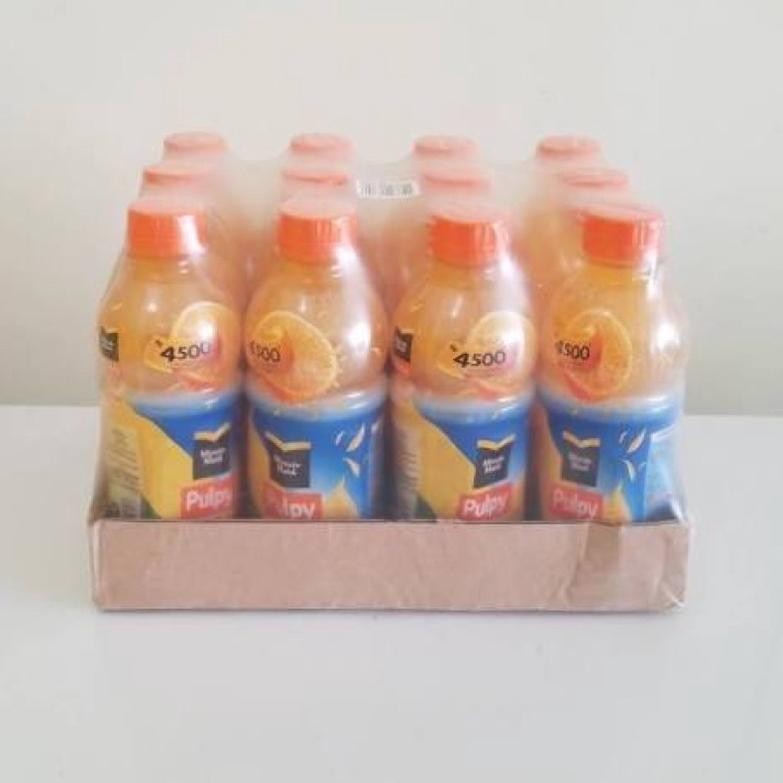

Minute Maid Pulpy Orange Botol 300ml 1 Dus / Karton 12 Botol
