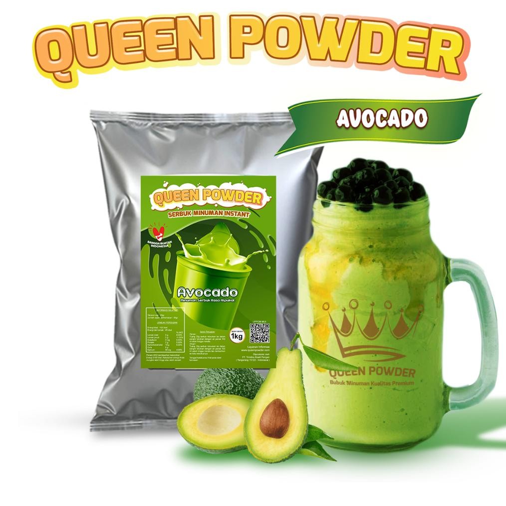 

Bubuk Minuman Queen Powder Pum Rasa Avocado 1Kg
