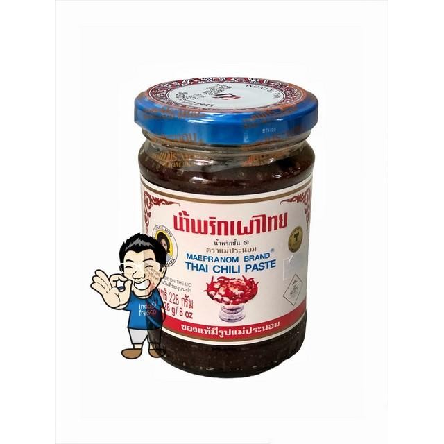 

Maepranom Thai Chili Paste- Sambal Cabe Pasta 228G Termurah 100 % Original