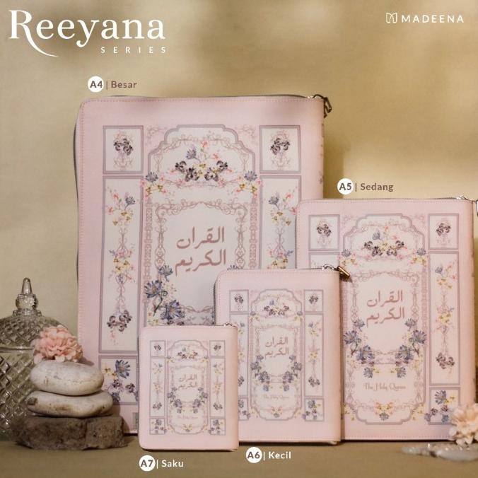 AlQuran Kecil Saku Sedang Terjemahan Tajwid Warna Untuk Wanita Cantik Resleting A7 A6 A5 terlaris