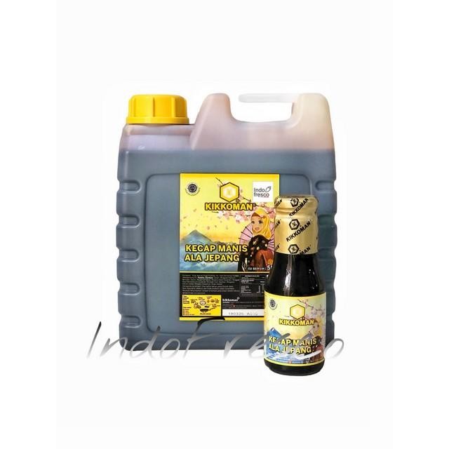 

Kikkoman Japanese Sweet Sauce- Saus Manis Jepang Halal 5L Gosend Terbaru 100 % Original