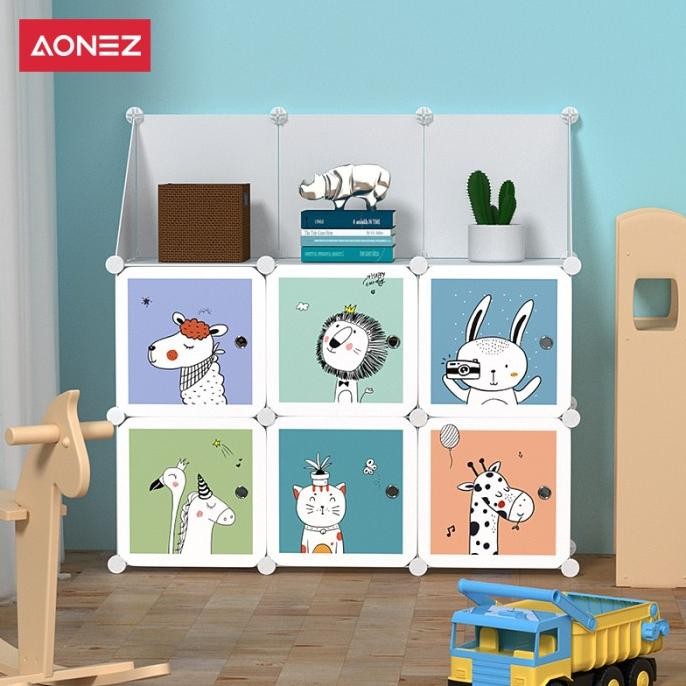 Murah Aonez Lemari Pakaian Anak,Lemari Pakaian Anak Laki-Laki, Lemari Mainan