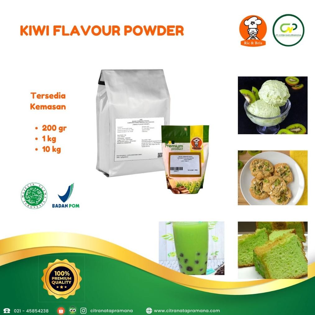 

Kiwi Flavour Powder / sa Bubuk Kiwi / Perasa Kiwi Flavor / Perasa Minuman dan Makanan Kiwi / Bubuk Minuman dan Makanan R&B