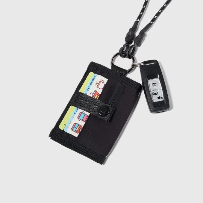 

Syma. Zipp Lanyard Wallet Black